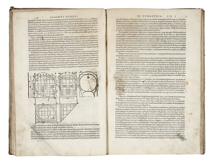  D�rer Albrecht : De symmetria partium humanorum corporum libri quattuor, e Germanica lingua, in Latinam versi.  - Auction Books, Autographs and Manuscripts - Libreria Antiquaria Gonnelli - Casa d'Aste - Gonnelli Casa d'Aste