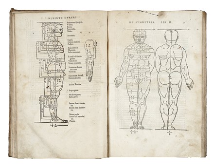  D�rer Albrecht : De symmetria partium humanorum corporum libri quattuor, e Germanica lingua, in Latinam versi.  - Auction Books, Autographs and Manuscripts - Libreria Antiquaria Gonnelli - Casa d'Aste - Gonnelli Casa d'Aste