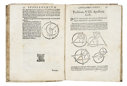  Ghetaldi Marino : Restituta Apollonij Pergaei inclinationum geometria... Geometria  - Auction Books, Autographs and Manuscripts - Libreria Antiquaria Gonnelli - Casa d'Aste - Gonnelli Casa d'Aste