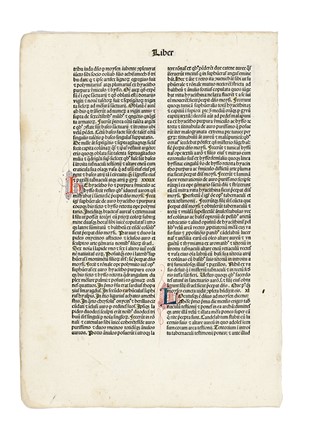  Jenson Nicolas : Biblia latina. Bibbia, Incunabolo, Religione, Collezionismo e Bibliografia  - Auction Books, Autographs and Manuscripts - Libreria Antiquaria Gonnelli - Casa d'Aste - Gonnelli Casa d'Aste