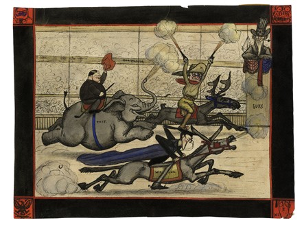  Autori vari : Lotto composto di 2 caricature.  - Asta Arte Antica, Moderna e Contemporanea - Libreria Antiquaria Gonnelli - Casa d'Aste - Gonnelli Casa d'Aste