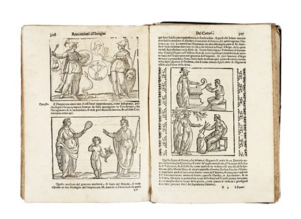  Cartari Vincenzo : Imagini delli dei de gl'antichi...  - Auction Libri, Autografi e Manoscritti - Libreria Antiquaria Gonnelli - Casa d'Aste - Gonnelli Casa d'Aste