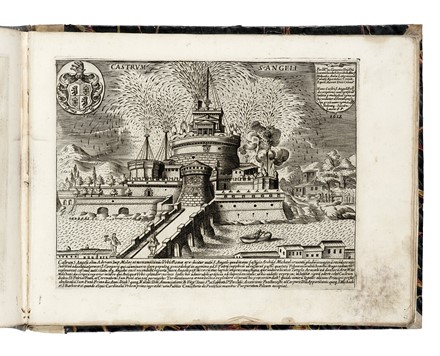  Lauro Giacomo : Antiquae Urbis splendor... Storia locale, Archeologia, Architettura dei giardini, Storia, Diritto e Politica, Arte, Architettura  - Auction Books, Autographs and Manuscripts - Libreria Antiquaria Gonnelli - Casa d'Aste - Gonnelli Casa d'Aste