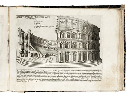  Lauro Giacomo : Antiquae Urbis splendor... Storia locale, Archeologia, Architettura dei giardini, Storia, Diritto e Politica, Arte, Architettura  - Auction Books, Autographs and Manuscripts - Libreria Antiquaria Gonnelli - Casa d'Aste - Gonnelli Casa d'Aste