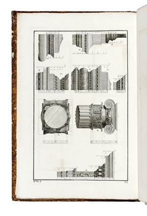  Palladio Andrea : Le fabbriche e i disegni di Andrea Palladio e le terme [...] Tomo primo (-quarto) - Le terme dei Romani [...] volume unico. Architettura  - Auction Books, Autographs and Manuscripts - Libreria Antiquaria Gonnelli - Casa d'Aste - Gonnelli Casa d'Aste