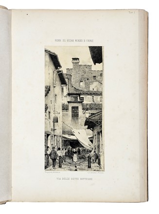  Carocci Guido : Ricordi del vecchio mercato di Firenze.  - Auction Libri, Autografi e Manoscritti - Libreria Antiquaria Gonnelli - Casa d'Aste - Gonnelli Casa d'Aste