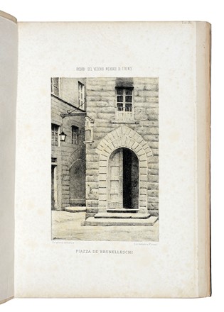  Carocci Guido : Ricordi del vecchio mercato di Firenze.  - Auction Libri, Autografi e Manoscritti - Libreria Antiquaria Gonnelli - Casa d'Aste - Gonnelli Casa d'Aste