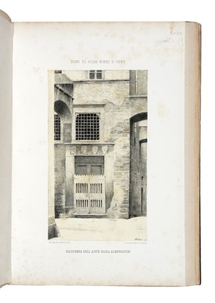  Carocci Guido : Ricordi del vecchio mercato di Firenze.  - Auction Libri, Autografi e Manoscritti - Libreria Antiquaria Gonnelli - Casa d'Aste - Gonnelli Casa d'Aste