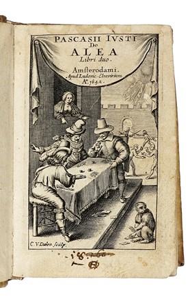  Joostens Paschier : De alea libri duo. Feste - Folklore - Giochi - Sport  - Auction Books, Autographs and Manuscripts - Libreria Antiquaria Gonnelli - Casa d'Aste - Gonnelli Casa d'Aste