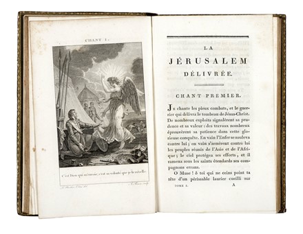  Tasso Torquato : J�rusalem d�livr�e... Letteratura italiana, Classici, Figurato  - Auction Books, Autographs and Manuscripts - Libreria Antiquaria Gonnelli - Casa d'Aste - Gonnelli Casa d'Aste