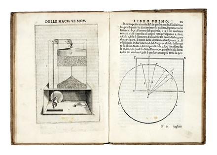  Heron Alexandrinus : De gli automati, overo machine se moventi, libri due... Ingegneria, Fisica  - Auction Books, Autographs and Manuscripts - Libreria Antiquaria Gonnelli - Casa d'Aste - Gonnelli Casa d'Aste
