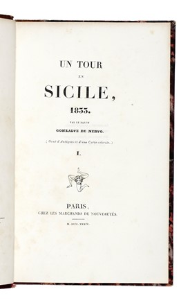  Nervo Jean-Baptiste : Un tour en Sicile... Geografia e viaggi  - Auction Libri, Autografi e Manoscritti - Libreria Antiquaria Gonnelli - Casa d'Aste - Gonnelli Casa d'Aste