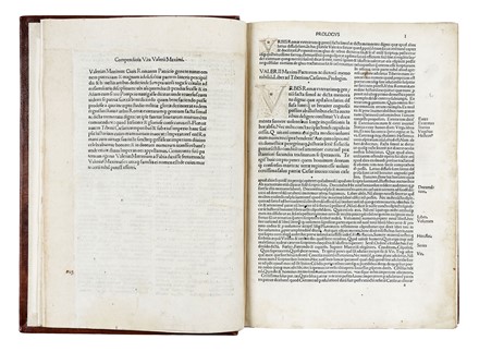  Valerius Maximus : [Facta et dicta memorabilia] Opus [...] cum nova ac praeclara Oliverii Arzignanensi [...] interpretatione. Incunabolo, Letteratura classica, Collezionismo e Bibliografia, Letteratura  Oliviero d'Arzignano  - Auction Books, Autographs and Manuscripts - Libreria Antiquaria Gonnelli - Casa d'Aste - Gonnelli Casa d'Aste