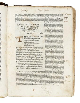  Vergilius Maro Publius : Opera. Con i commenti di Servio, Donato e Landino. Incunabolo, Classici, Collezionismo e Bibliografia, Letteratura  Cristoforo Landino, Maurus Honoratus Servius, Aelius Donatus  - Auction Books, Autographs and Manuscripts - Libreria Antiquaria Gonnelli - Casa d'Aste - Gonnelli Casa d'Aste