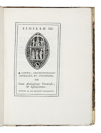  Manni Domenico Maria : Osservazioni istoriche di Domenico Maria Manni [...] sopra i sigilli antichi [...] Tomo primo [-trentesimo].  - Asta Libri, Autografi e Manoscritti - Libreria Antiquaria Gonnelli - Casa d'Aste - Gonnelli Casa d'Aste