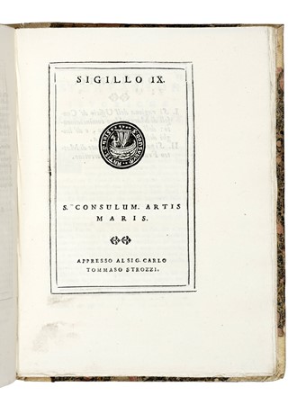  Manni Domenico Maria : Osservazioni istoriche di Domenico Maria Manni [...] sopra i sigilli antichi [...] Tomo primo [-trentesimo].  - Asta Libri, Autografi e Manoscritti - Libreria Antiquaria Gonnelli - Casa d'Aste - Gonnelli Casa d'Aste