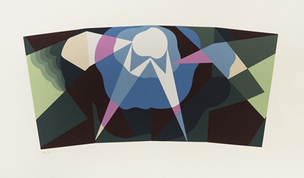  Giacomo Balla  (Torino, 1871 - Roma, 1958) [da] : Serigrafia a colori di un progetto per portabastoni.  - Asta Arte Antica, Moderna e Contemporanea - Libreria Antiquaria Gonnelli - Casa d'Aste - Gonnelli Casa d'Aste