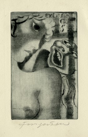 Michel Fingesten  (Buczkowitz, 1883 - Cerisano, 1943) : Lotto composto di 3 incisioni.  - Auction Arte Antica, Moderna e Contemporanea - Libreria Antiquaria Gonnelli - Casa d'Aste - Gonnelli Casa d'Aste