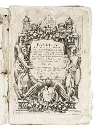  Pini Valentino : Fabrica de gl'horologi solari... Meccanica, Ingegneria, Scienze tecniche e matematiche, Scienze tecniche e matematiche, Scienze tecniche e matematiche  - Auction Books, Autographs and Manuscripts - Libreria Antiquaria Gonnelli - Casa d'Aste - Gonnelli Casa d'Aste