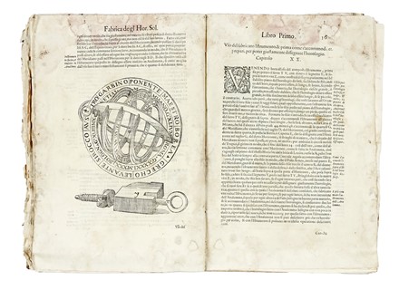 Pini Valentino : Fabrica de gl'horologi solari... Meccanica, Ingegneria, Scienze tecniche e matematiche, Scienze tecniche e matematiche, Scienze tecniche e matematiche  - Auction Books, Autographs and Manuscripts - Libreria Antiquaria Gonnelli - Casa d'Aste - Gonnelli Casa d'Aste
