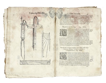  Pini Valentino : Fabrica de gl'horologi solari... Meccanica, Ingegneria, Scienze tecniche e matematiche, Scienze tecniche e matematiche, Scienze tecniche e matematiche  - Auction Books, Autographs and Manuscripts - Libreria Antiquaria Gonnelli - Casa d'Aste - Gonnelli Casa d'Aste