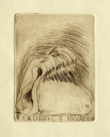  Aldo Galli  (Como, 1906 - Lugano, 1981) : Lotto composto di 7 ex libris.  Mario Radice  (Como, 1898 - Milano, 1987)  - Auction Arte Antica, Moderna e Contemporanea - Libreria Antiquaria Gonnelli - Casa d'Aste - Gonnelli Casa d'Aste