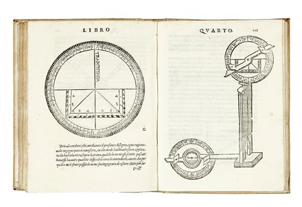  Bartoli Cosimo : Del modo di misurare le distantie, le superficie, i corpi, le piante, le provincie, le prospettive, & tutte le altre cose terrene, che possono occorrere a gli uomini... Scienze tecniche e matematiche, Geometria, Ingegneria  - Auction Books, Autographs and Manuscripts - Libreria Antiquaria Gonnelli - Casa d'Aste - Gonnelli Casa d'Aste
