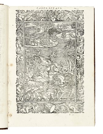  Ariosto Ludovico : Orlando furioso... Letteratura italiana, Letteratura classica, Figurato  - Auction Books, Autographs and Manuscripts - Libreria Antiquaria Gonnelli - Casa d'Aste - Gonnelli Casa d'Aste