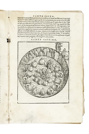  Alighieri Dante : La Comedia [...] con la nova esposizione di Alessandro Vellutello. Dantesca, Classici, Figurato  Alessandro Vellutello  - Auction Books, Autographs and Manuscripts - Libreria Antiquaria Gonnelli - Casa d'Aste - Gonnelli Casa d'Aste