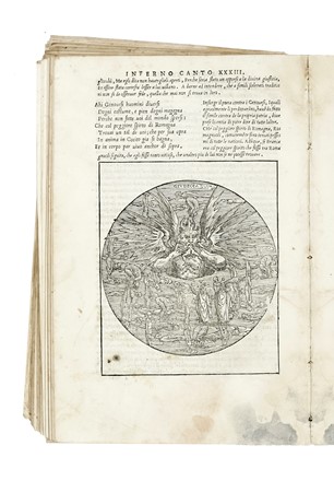  Alighieri Dante : La Comedia [...] con la nova esposizione di Alessandro Vellutello. Dantesca, Classici, Figurato  Alessandro Vellutello  - Auction Books, Autographs and Manuscripts - Libreria Antiquaria Gonnelli - Casa d'Aste - Gonnelli Casa d'Aste