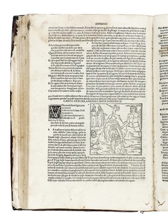  Alighieri Dante : [Comento di christophoro Landino fiorentino sopra la comedia di Danthe alighieri poeta fiorentino]. Dantesca, Incunabolo  Cristoforo Landino  - Auction Books, Autographs and Manuscripts - Libreria Antiquaria Gonnelli - Casa d'Aste - Gonnelli Casa d'Aste