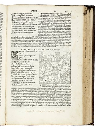  Alighieri Dante : [Comento di christophoro Landino fiorentino sopra la comedia di Danthe alighieri poeta fiorentino]. Dantesca, Incunabolo  Cristoforo Landino  - Auction Books, Autographs and Manuscripts - Libreria Antiquaria Gonnelli - Casa d'Aste - Gonnelli Casa d'Aste