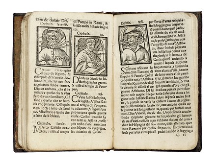  Diogenes Laertius : Vite de philosophi moralissime, et delle loro elegantissime sententie. Estratte da Lahertio, & altri antichissimi Auttori. Historiate, & di nuovo correte in Lingua Toscha. Medicea, Filosofia, Figurato, Storia, Diritto e Politica, Collezionismo e Bibliografia  - Auction Books, Autographs and Manuscripts - Libreria Antiquaria Gonnelli - Casa d'Aste - Gonnelli Casa d'Aste
