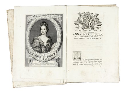  Bianchini Giuseppe Maria : Dei gran duchi di Toscana della reale casa de Medici protettori delle lettere, e delle belle arti. Storia locale, Figurato, Medicea, Storia, Diritto e Politica, Collezionismo e Bibliografia, Storia, Diritto e Politica  Adriano Haluech, Giovan Domenico Campiglia  (Lucca, 1692 - Roma, )  - Auction Books, Autographs and Manuscripts - Libreria Antiquaria Gonnelli - Casa d'Aste - Gonnelli Casa d'Aste