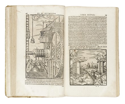  Agricola Georg : De re metallica Libri XII.... De animantibus subterraneis. Lib. I. De ortu & causis subterraneorum. Lib. V. De natura eorum quae effluunt ex terra... Ingegneria, Figurato, Scienze tecniche e matematiche, Collezionismo e Bibliografia  - Auction Books, Autographs and Manuscripts - Libreria Antiquaria Gonnelli - Casa d'Aste - Gonnelli Casa d'Aste