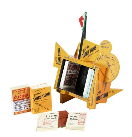  Pasquali Simone : Scaffaletti: lo scaffale di Marinetti. Futurismo  - Auction Books, Autographs and Manuscripts - Libreria Antiquaria Gonnelli - Casa d'Aste - Gonnelli Casa d'Aste