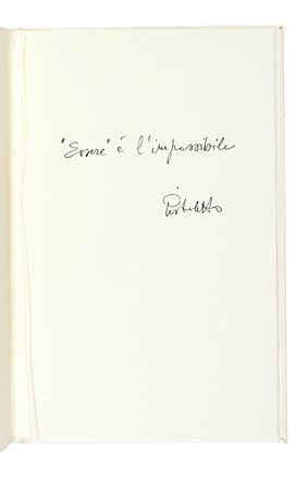  Marlowe Christopher : Ero e Leandro [...] con una tavola di Michelangelo Pistoletto. Libro d'Artista, Collezionismo e Bibliografia  Michelangelo Pistoletto  (Biella, 1933)  - Auction Books, Autographs and Manuscripts - Libreria Antiquaria Gonnelli - Casa d'Aste - Gonnelli Casa d'Aste