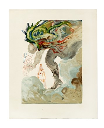  Alighieri Dante : La Divina Commedia. Illustrazioni di Dal�. Libro d'Artista, Dantesca  Salvador Dal�  (Figueres, 1904 - 1989)  - Auction Books, Autographs and Manuscripts - Libreria Antiquaria Gonnelli - Casa d'Aste - Gonnelli Casa d'Aste