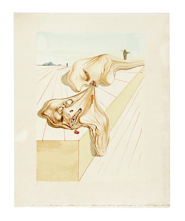  Alighieri Dante : La Divina Commedia. Illustrazioni di Dal�. Libro d'Artista, Dantesca  Salvador Dal�  (Figueres, 1904 - 1989)  - Auction Books, Autographs and Manuscripts - Libreria Antiquaria Gonnelli - Casa d'Aste - Gonnelli Casa d'Aste
