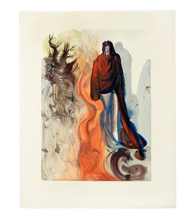  Alighieri Dante : La Divina Commedia. Illustrazioni di Dal�. Libro d'Artista, Dantesca  Salvador Dal�  (Figueres, 1904 - 1989)  - Auction Books, Autographs and Manuscripts - Libreria Antiquaria Gonnelli - Casa d'Aste - Gonnelli Casa d'Aste