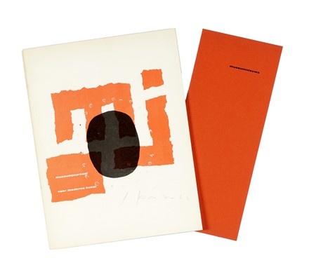  Fontana Lucio : Museumjournal voor moderne kunst. Serie 9 no. 5/6. Cataloghi di arte  Yves Klein  - Auction Books, Autographs and Manuscripts - Libreria Antiquaria Gonnelli - Casa d'Aste - Gonnelli Casa d'Aste
