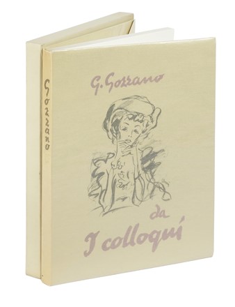  Gozzano Guido : Liriche scelte da �I colloqui�.  Renato Cenni  - Asta Libri, autografi e manoscritti - Libreria Antiquaria Gonnelli - Casa d'Aste - Gonnelli Casa d'Aste