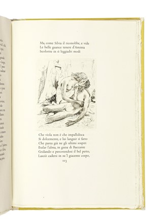  Tasso Torquato : Aminta. Libro d'Artista, Bodoni, Mardersteig, Collezionismo e Bibliografia, Collezionismo e Bibliografia, Collezionismo e Bibliografia  Francesco Chiappelli  (Pistoia, 1890 - Firenze, 1947)  - Auction Books, Autographs and Manuscripts - Libreria Antiquaria Gonnelli - Casa d'Aste - Gonnelli Casa d'Aste
