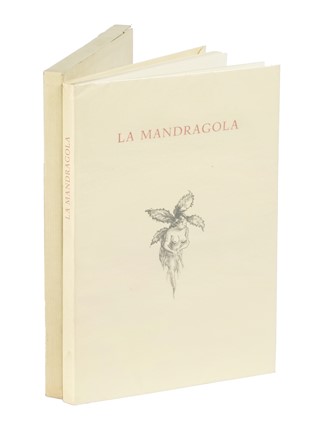  Machiavelli Niccol� : La Mandragola commedia.  Amerigo Bartoli  - Asta Libri, autografi e manoscritti - Libreria Antiquaria Gonnelli - Casa d'Aste - Gonnelli Casa d'Aste