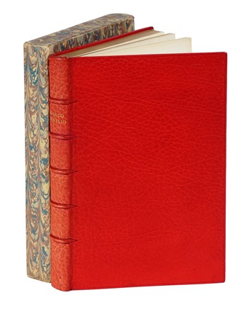 Croatto Bruno : Ricordi dell'imperatore romano Marco Aurelio Antonino, scritti durante i fatti d'arme tra i Quadi sulle sponde del Granua e il Carnunto. Libro d'Artista, Bodoni, Mardersteig, Letteratura classica, Collezionismo e Bibliografia, Collezionismo e Bibliografia, Collezionismo e Bibliografia, Letteratura  - Auction Books, Autographs and Manuscripts - Libreria Antiquaria Gonnelli - Casa d'Aste - Gonnelli Casa d'Aste