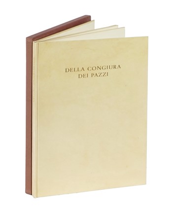  Poliziano Angelo : Della congiura dei Pazzi. Bodoni, Mardersteig, Libro d'Artista, Collezionismo e Bibliografia, Collezionismo e Bibliografia, Collezionismo e Bibliografia  Renato Guttuso  (Bagheria, 1911 - Roma, 1987)  - Auction Books, Autographs and Manuscripts - Libreria Antiquaria Gonnelli - Casa d'Aste - Gonnelli Casa d'Aste