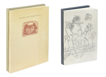  Burchiello : Sonetti.  Mino Maccari  (Siena, 1898 - Roma, 1989)  - Asta Libri, autografi e manoscritti - Libreria Antiquaria Gonnelli - Casa d'Aste - Gonnelli Casa d'Aste