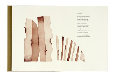 De Signoribus Eugenio : L'acqua domestica. Libro d'Artista, Bodoni, Collezionismo e Bibliografia, Collezionismo e Bibliografia  Nino Ricci  - Auction Books, Autographs and Manuscripts - Libreria Antiquaria Gonnelli - Casa d'Aste - Gonnelli Casa d'Aste