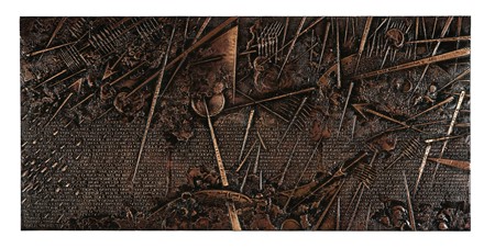  Villa Emilio : Sette frammenti da L'Arte dell'uomo primordiale.  Arnaldo Pomodoro  (Morciano di Romagna, 1926)  - Asta Libri, autografi e manoscritti - Libreria Antiquaria Gonnelli - Casa d'Aste - Gonnelli Casa d'Aste