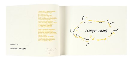  Isgr� Emilio : I cinque Isgr�. Libro d'Artista, Collezionismo e Bibliografia  - Auction Books, Autographs and Manuscripts - Libreria Antiquaria Gonnelli - Casa d'Aste - Gonnelli Casa d'Aste